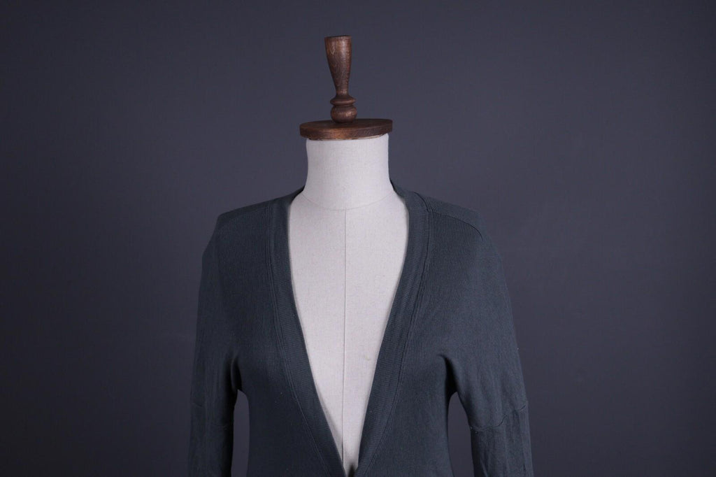 TRANSIT PAR SUCH 334 Gray Knit Long Cardigan Sweater – Size 3 Large