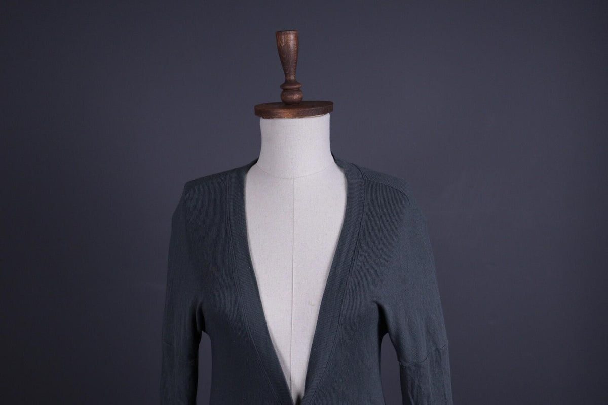 TRANSIT PAR SUCH 334 Gray Knit Long Cardigan Sweater – Size 3 Large