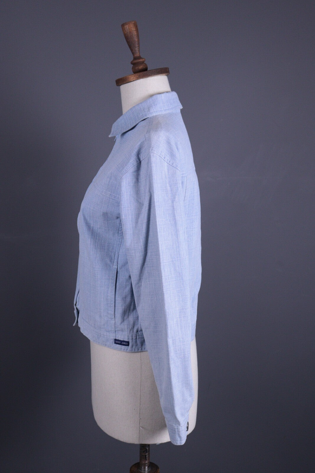 Saint James Depuis 1889 Blue Denim Coach Jacket – Size L-XL US14?