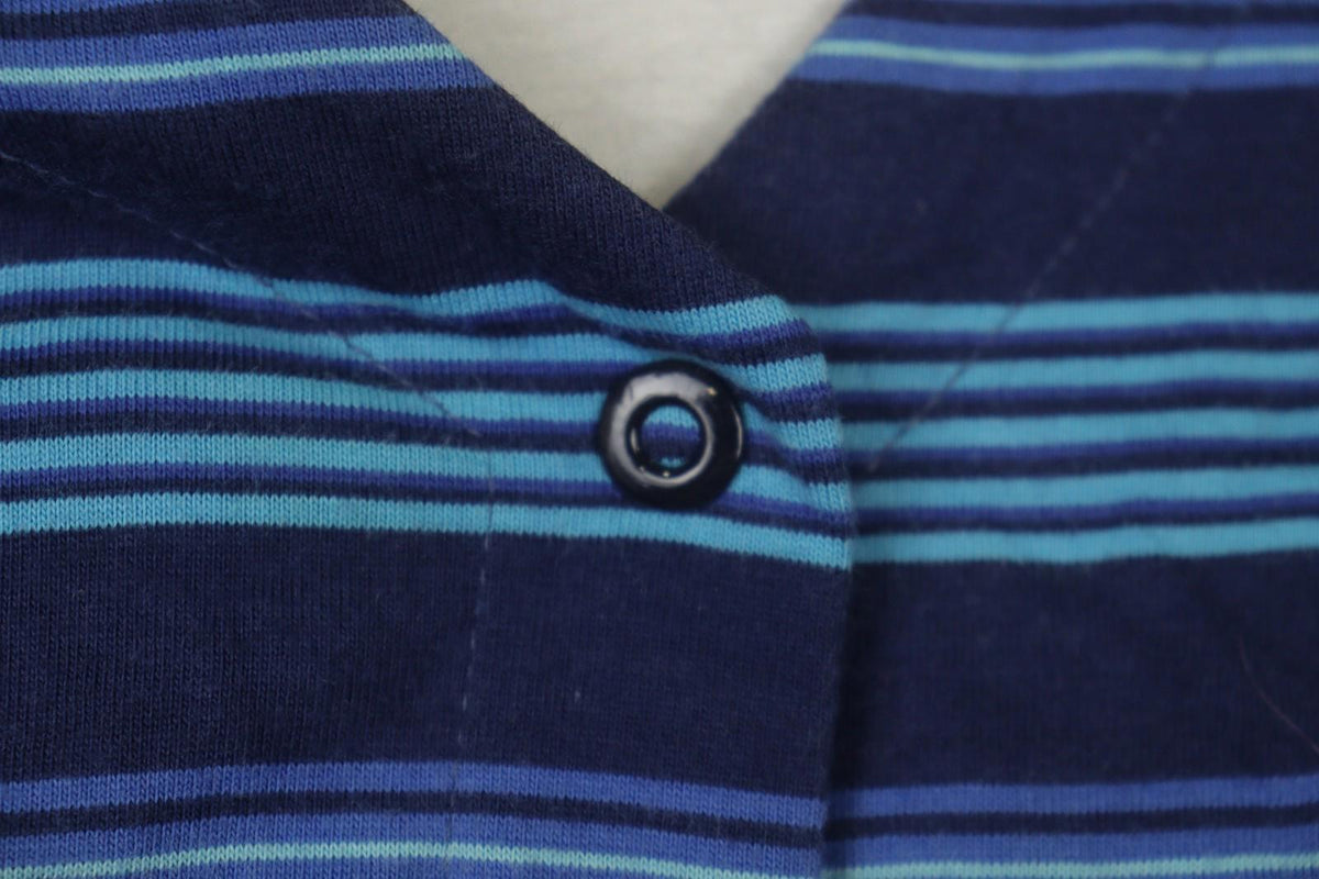 MARJA SUNA MARIMEKKO Navy Purple Striped Button Front Cardigan Sweater – Size XL
