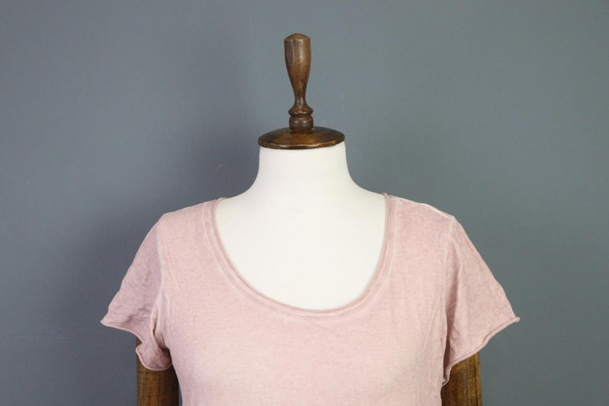RUNDHOLZ Pink Short Sleeve Top Shirt – Size L