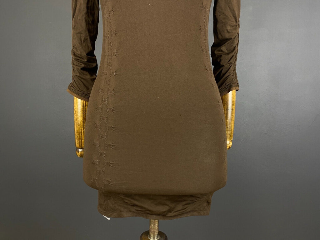 High Use Claire Campbell Brown Summer Bodycon Tunic Dress – Size M