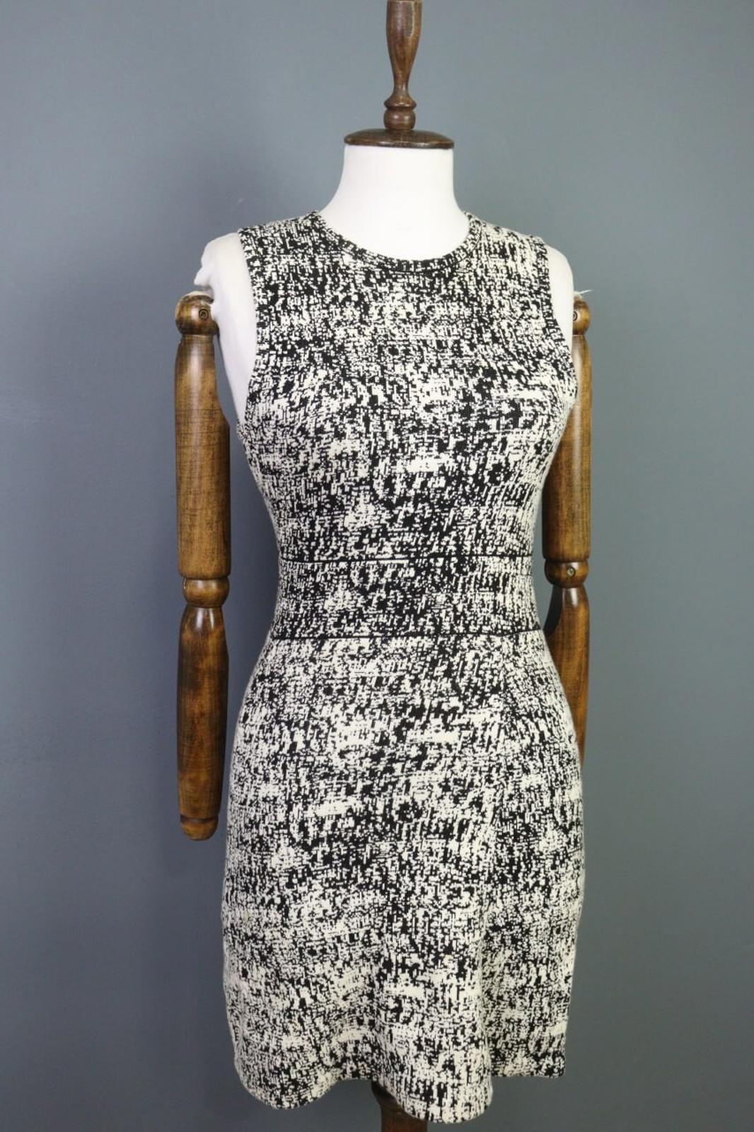 THEORY Multioclor Sleeveless A-Line Bodycon Mini Dress – Size S