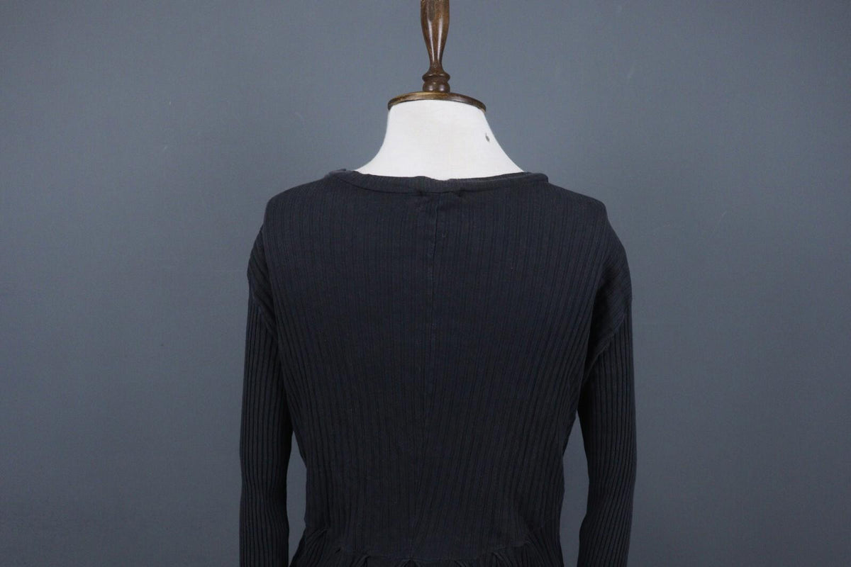 TRANSIT PAR SUCH Black Long Sleeve Lightweight Cardigan Sweater – Size 4