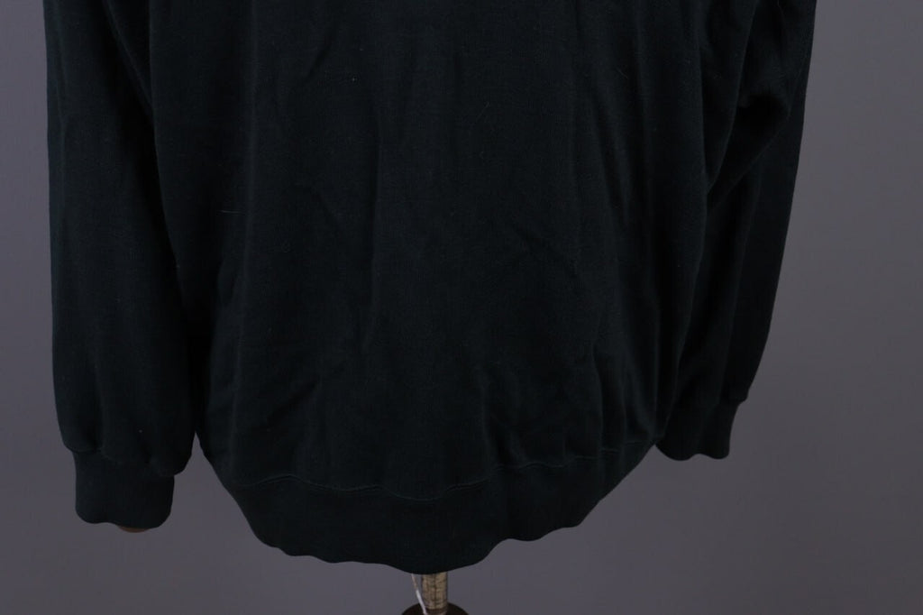 Vintage Paul & Shark Yachting Green Big Logo Knit Sweater Jumper – Size XL