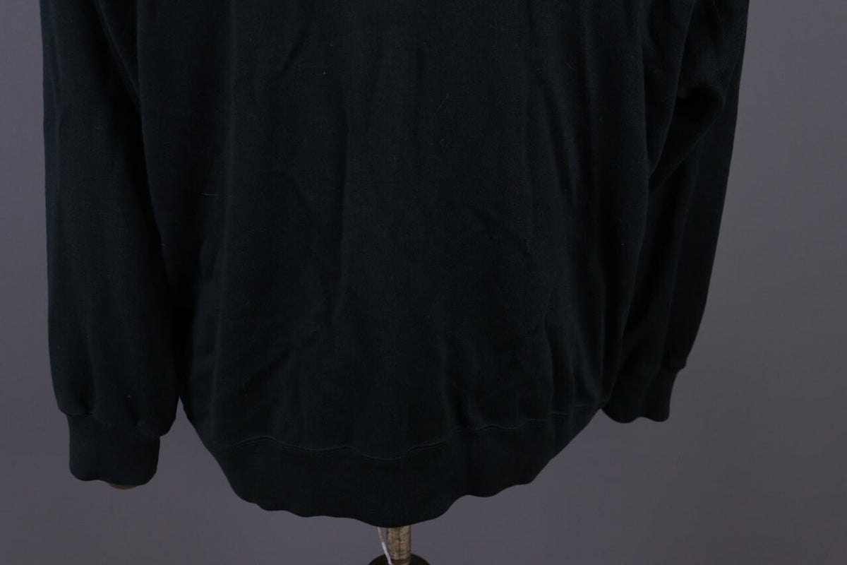 Vintage Paul & Shark Yachting Green Big Logo Knit Sweater Jumper – Size XL
