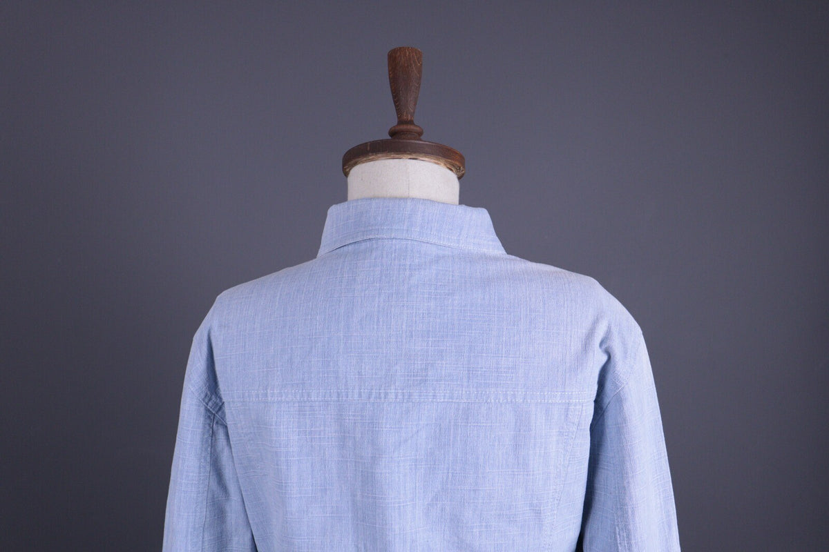 Saint James Depuis 1889 Blue Denim Coach Jacket – Size L-XL US14?