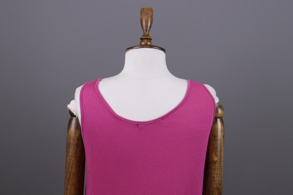 Gudrun Sjoden Pink Bodycon Sleeveless Tunic Blouson Dress – Size M – Used