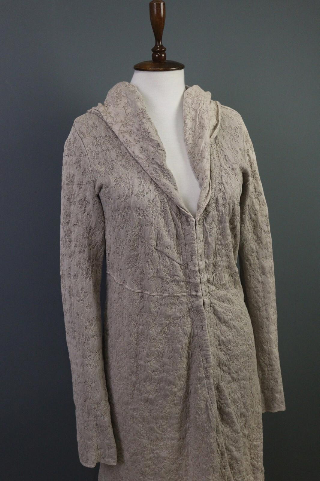 TRANSIT PAR SUCH Beige Cotton Blend Long Sleeve Sweater Dress – Size 4