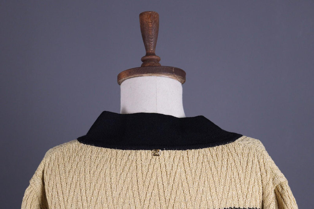 ST. JOHN SPORT BY MARIE GRAY Multicolor Striped Wool Knit Sweater – Size L