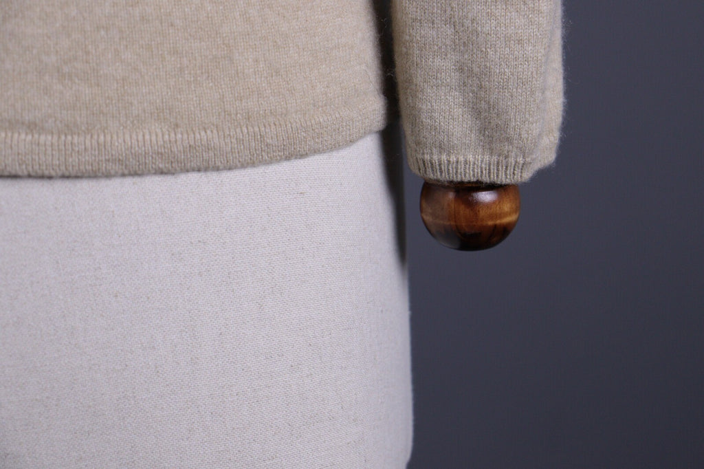 J. Crew Beige Knit 100% Italian Cashmere Soft Sweater – Size XXS