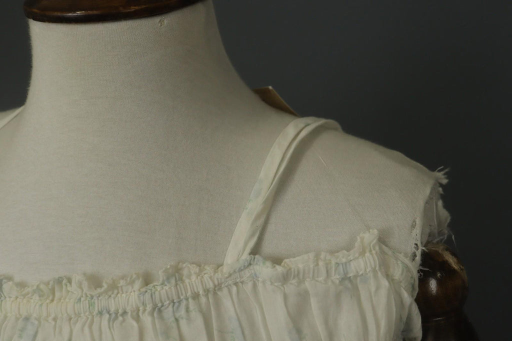 RALPH LAUREN Denim & Supply White Floral Spaghetti Strap Smocked Dress Sz XL