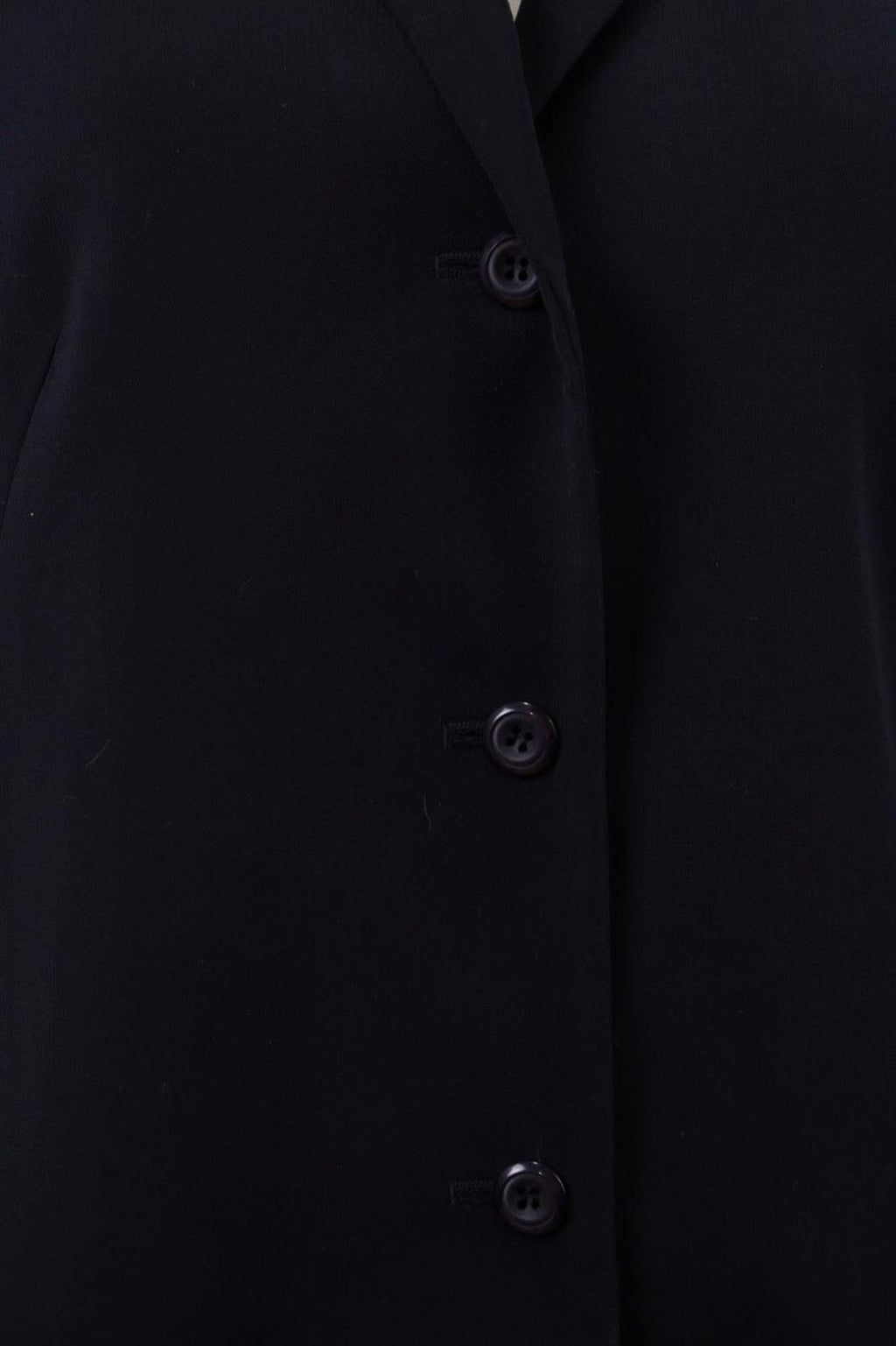 JIL SANDER Black Three Button Lightweight Blazer Jacket – Size 38 / S