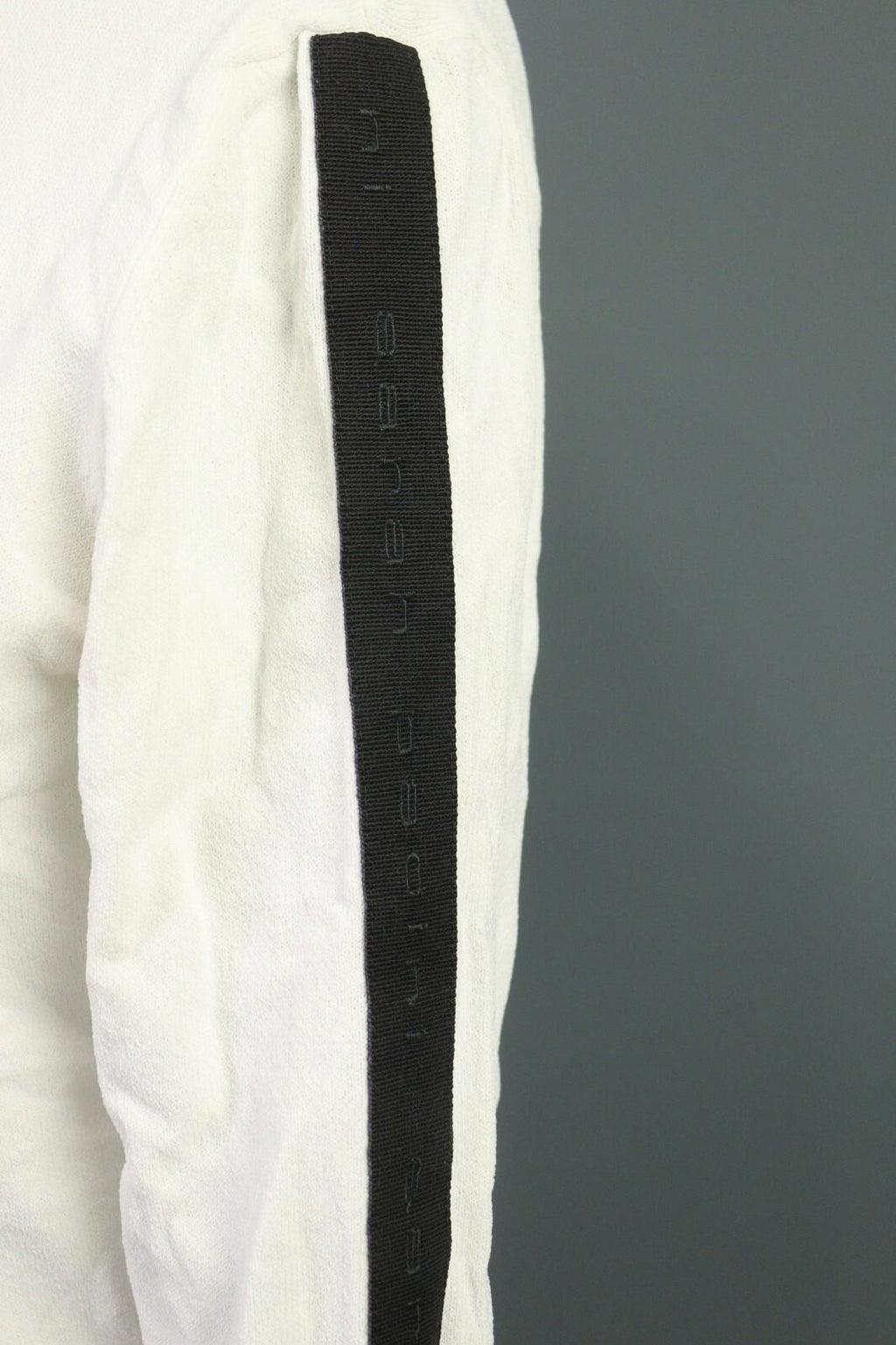 SARAH PACINI White Long Sleeve High Neck Top Blouse Shirt – Size M