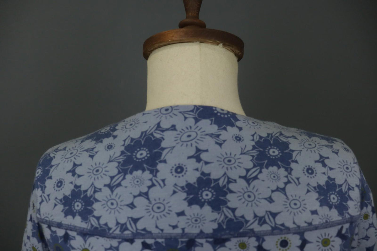 GUDRUN SJODEN Multi Floral Long Sleeve Round Neck Button Front Cardigan – Size M