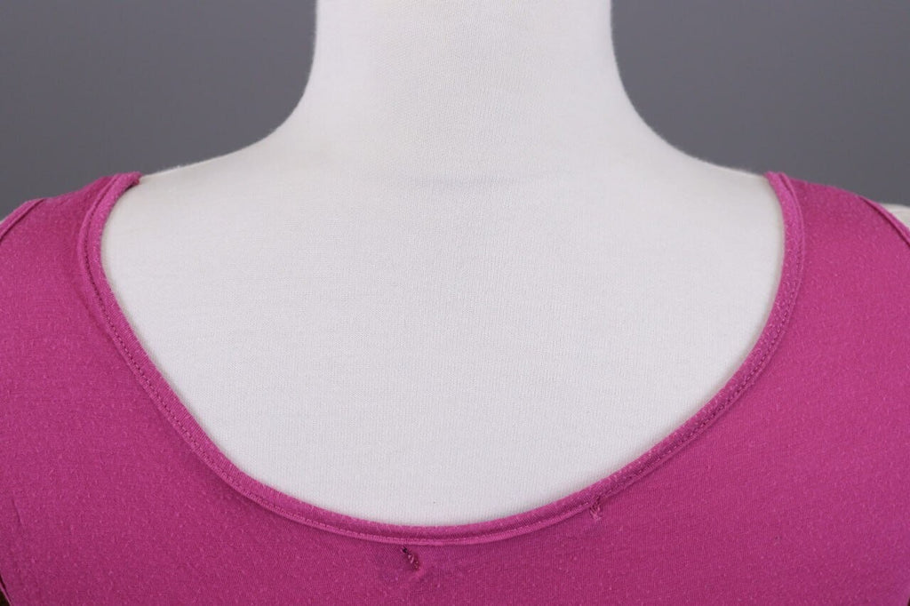 Gudrun Sjoden Pink Bodycon Sleeveless Tunic Blouson Dress – Size M – Used