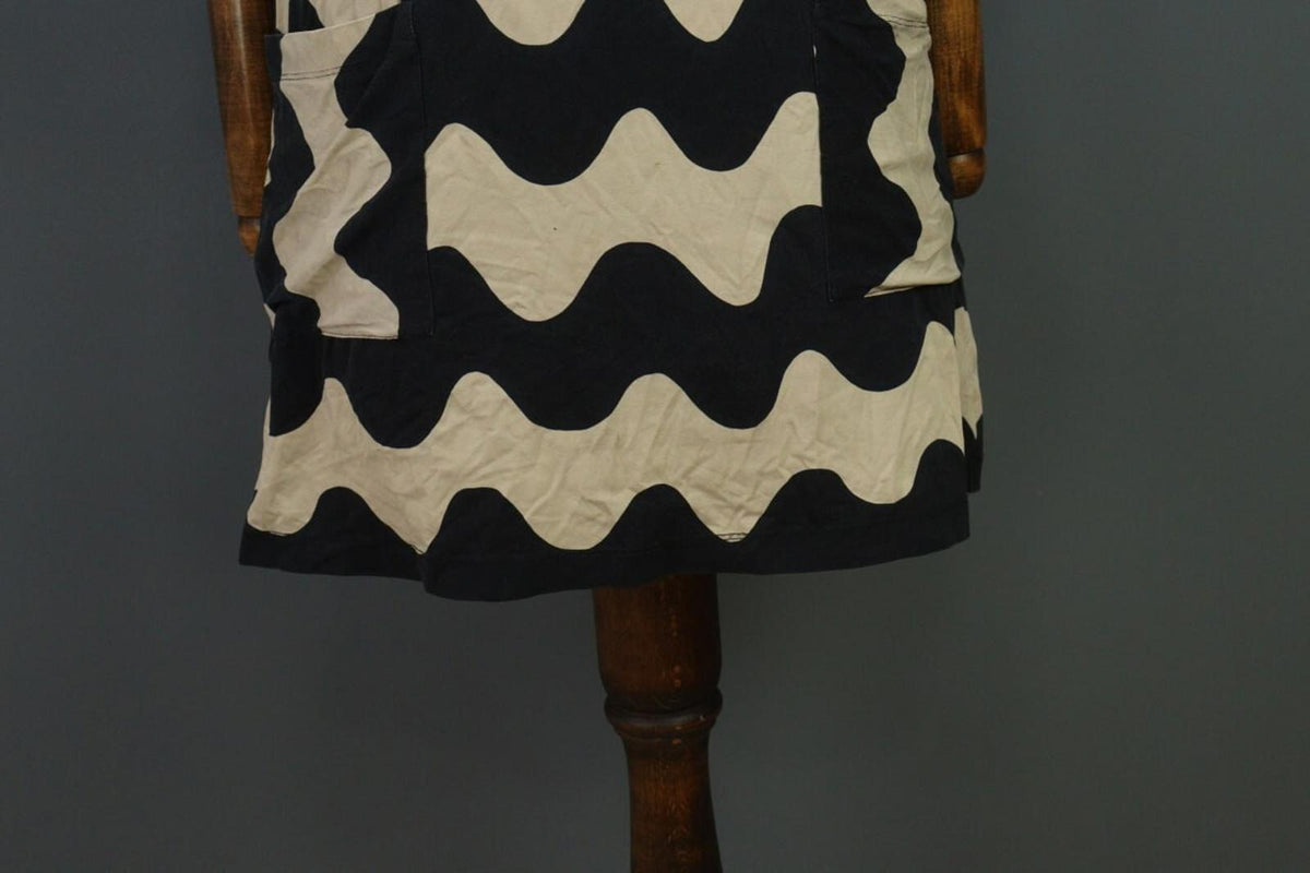 MARIMEKKO Multicolor Geometric A-Line Lagenlook Tunic Dress M