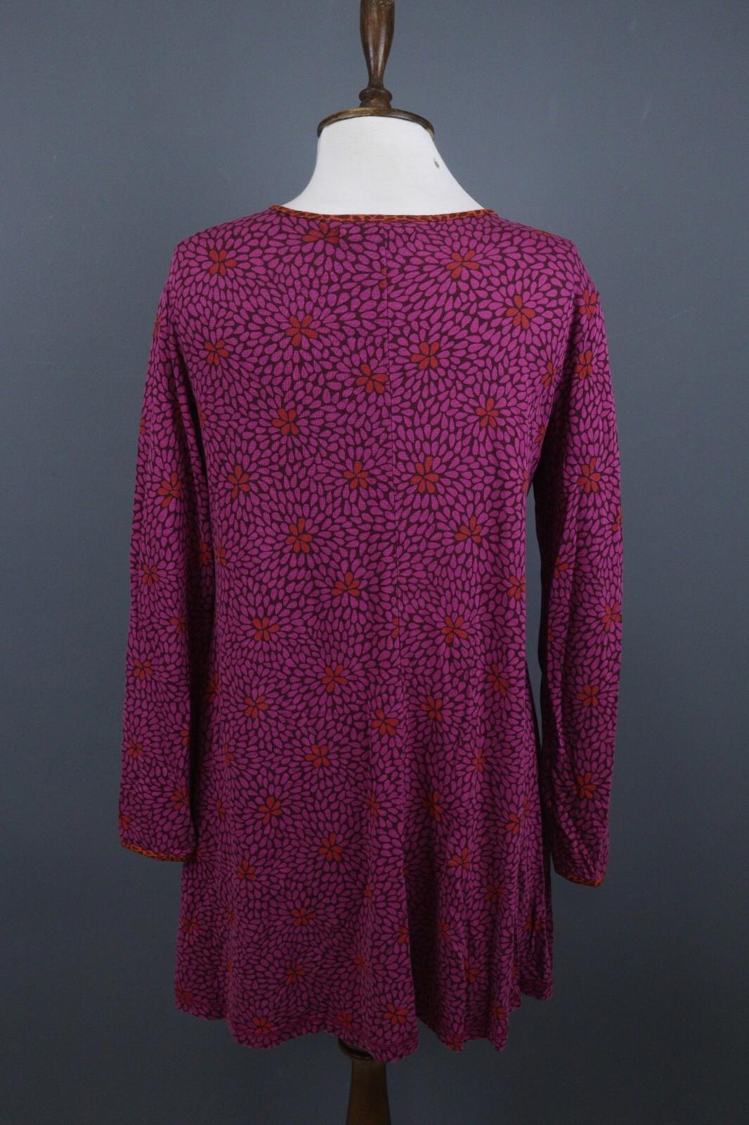 GUDRUN SJODEN Multicolor Long Sleeve Stretch Fit & Flare Dress – Size M
