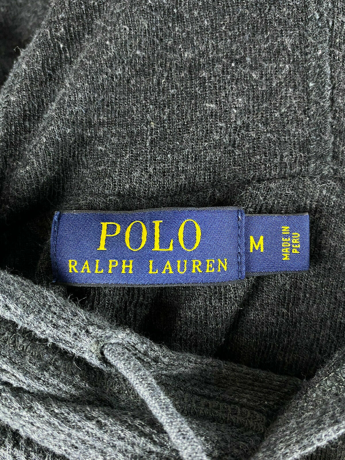 Polo Ralph Lauren Grey Casual Hoodie Jumper – Men's M