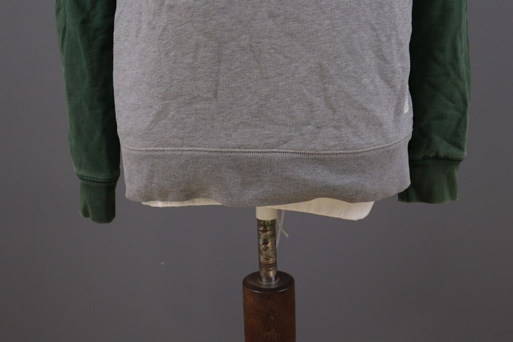 Carhartt Holbrook BI-Color Sweatshirt Gray/Green Sweater – Size M