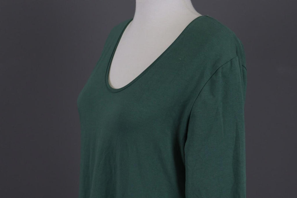 GUDRUN SJODEN Green Oversized Long Sleeve Sweater Knit Midi Dress – Size L