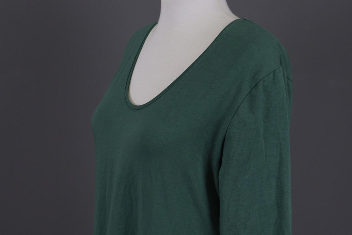 GUDRUN SJODEN Green Oversized Long Sleeve Sweater Knit Midi Dress – Size L