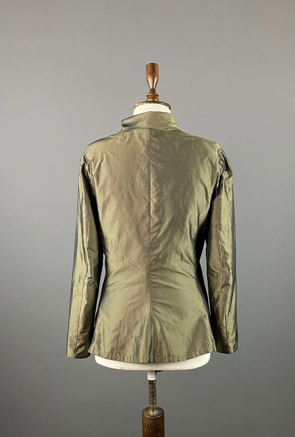ELEMENTE CLEMENTE Khaki Button Down Blazer Jacket – Women's 1