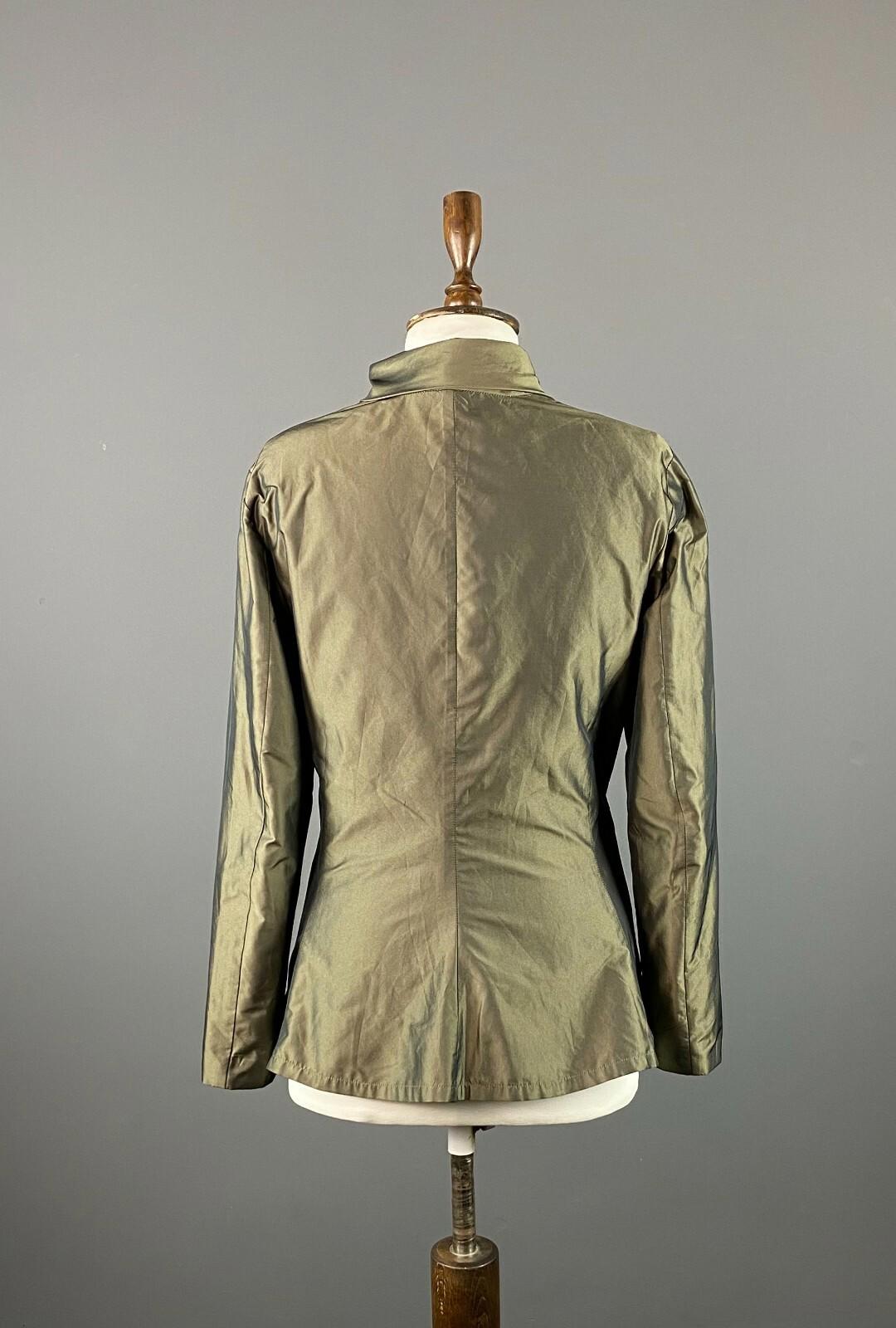ELEMENTE CLEMENTE Khaki Button Down Blazer Jacket – Women's 1