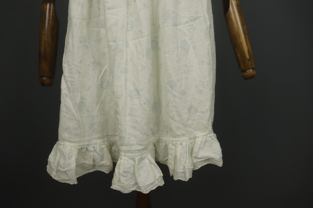 RALPH LAUREN Denim & Supply White Floral Spaghetti Strap Smocked Dress Sz XL
