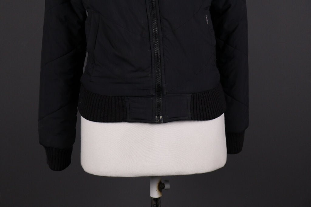 Carhartt Black Women's Full Zip W'irie Jacket – Size XS