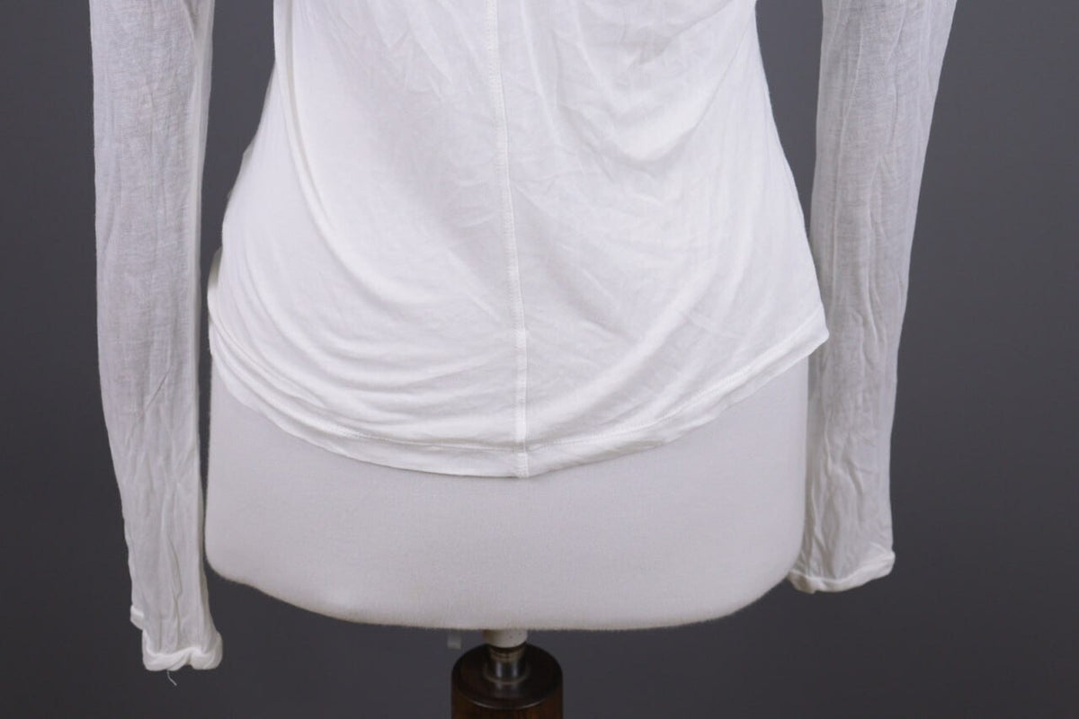 Me+Em White Relaxed Summer Mesh Top Blouse Sweater – Size UK 10 / US 6