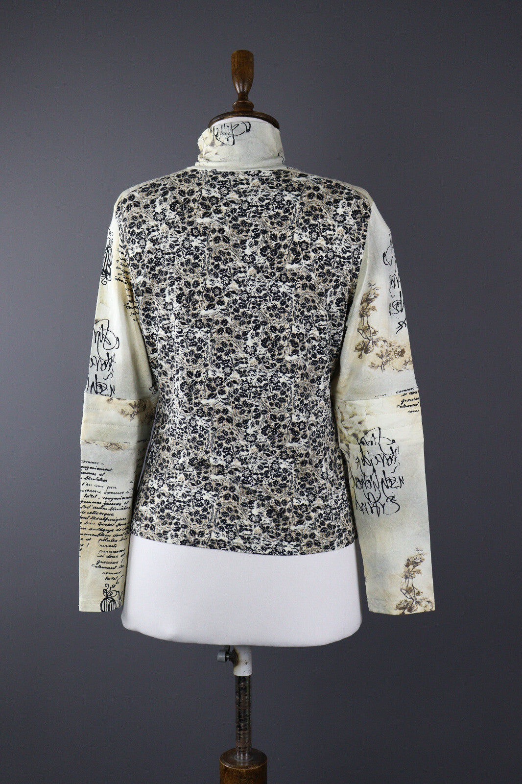 Elisa Cavaletti Floral Designer Activewear Track Jacket – Size XL / 4
