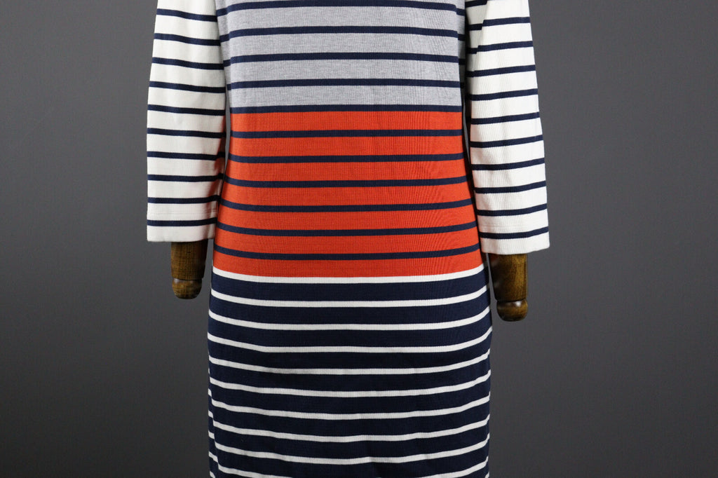 Barbour Multicour Beacon Brand Striped Pembrey Sweater Dress EU 40 UK 14 US 10