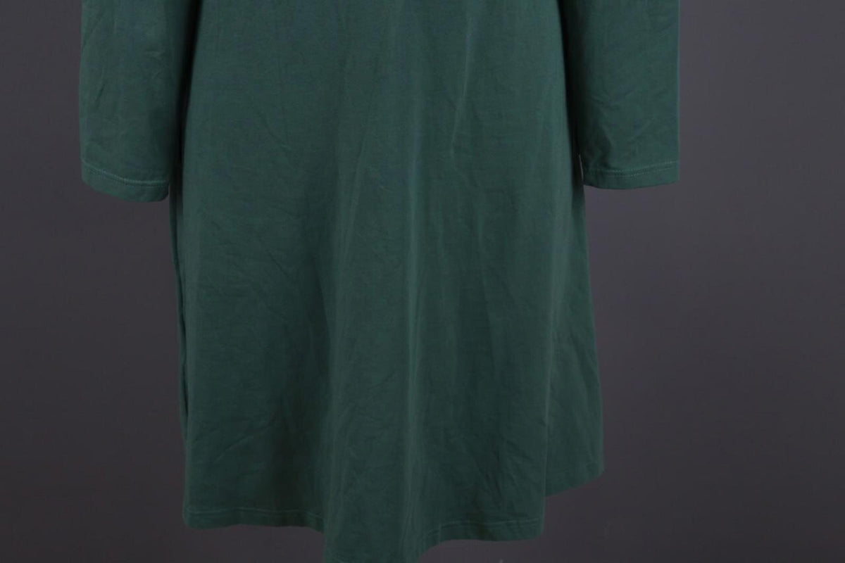 GUDRUN SJODEN Green Oversized Long Sleeve Sweater Knit Midi Dress – Size L