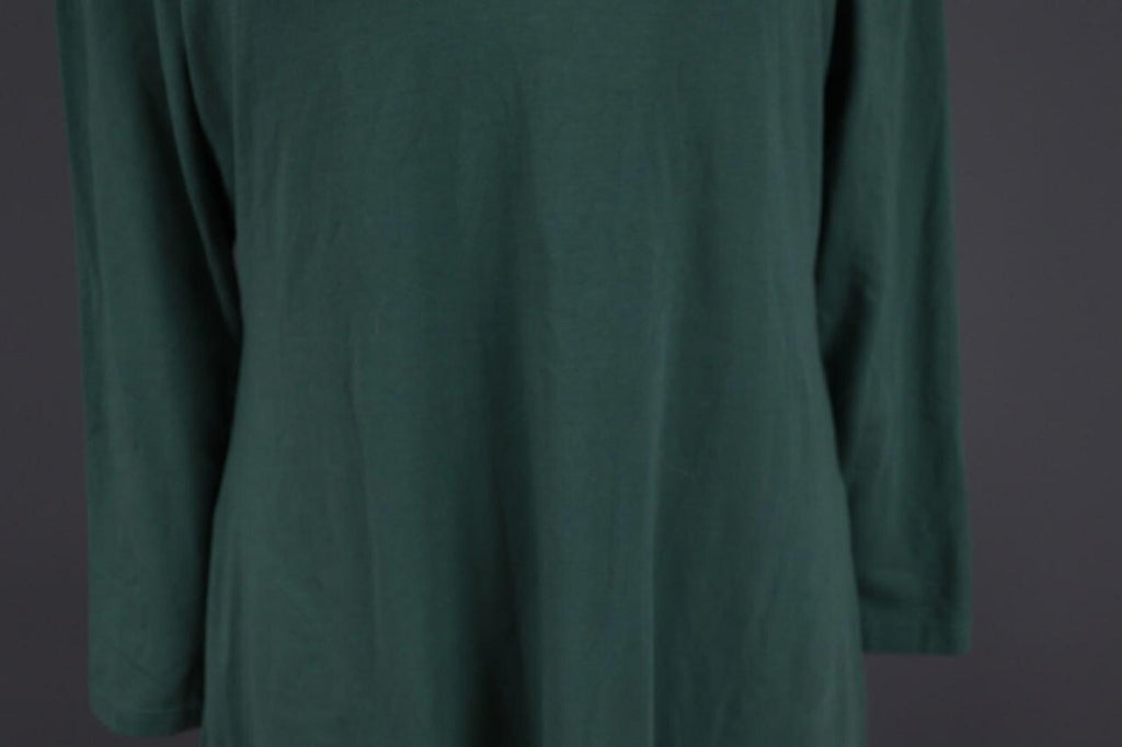 GUDRUN SJODEN Green Oversized Long Sleeve Sweater Knit Midi Dress – Size L