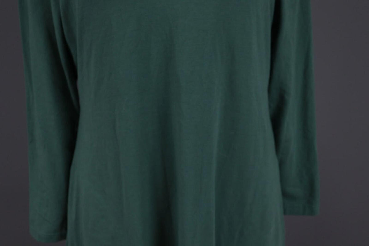 GUDRUN SJODEN Green Oversized Long Sleeve Sweater Knit Midi Dress – Size L
