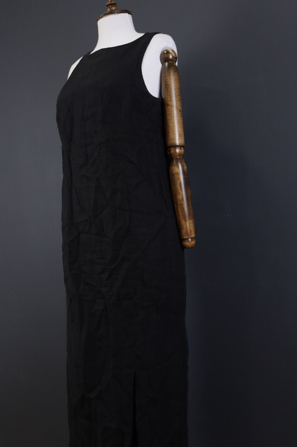 Carlo Colluci Black Designer Party Cocktail Night Long Dress – Size XL