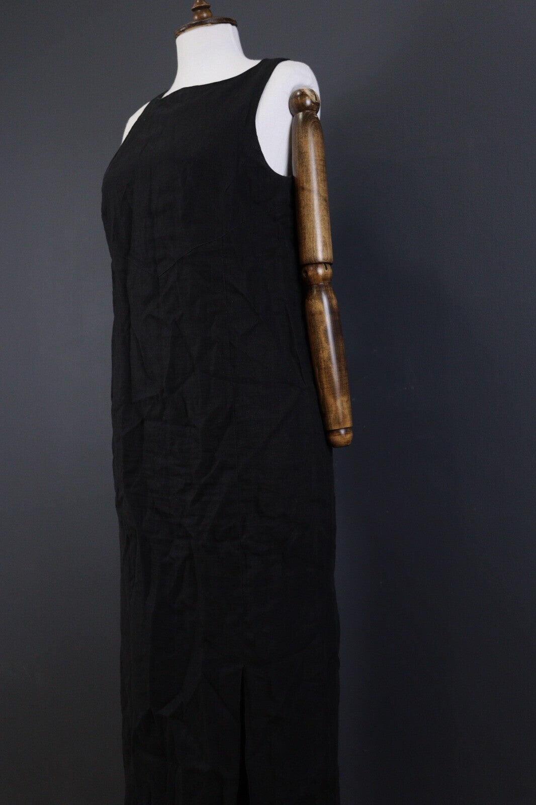 Carlo Colluci Black Designer Party Cocktail Night Long Dress – Size XL