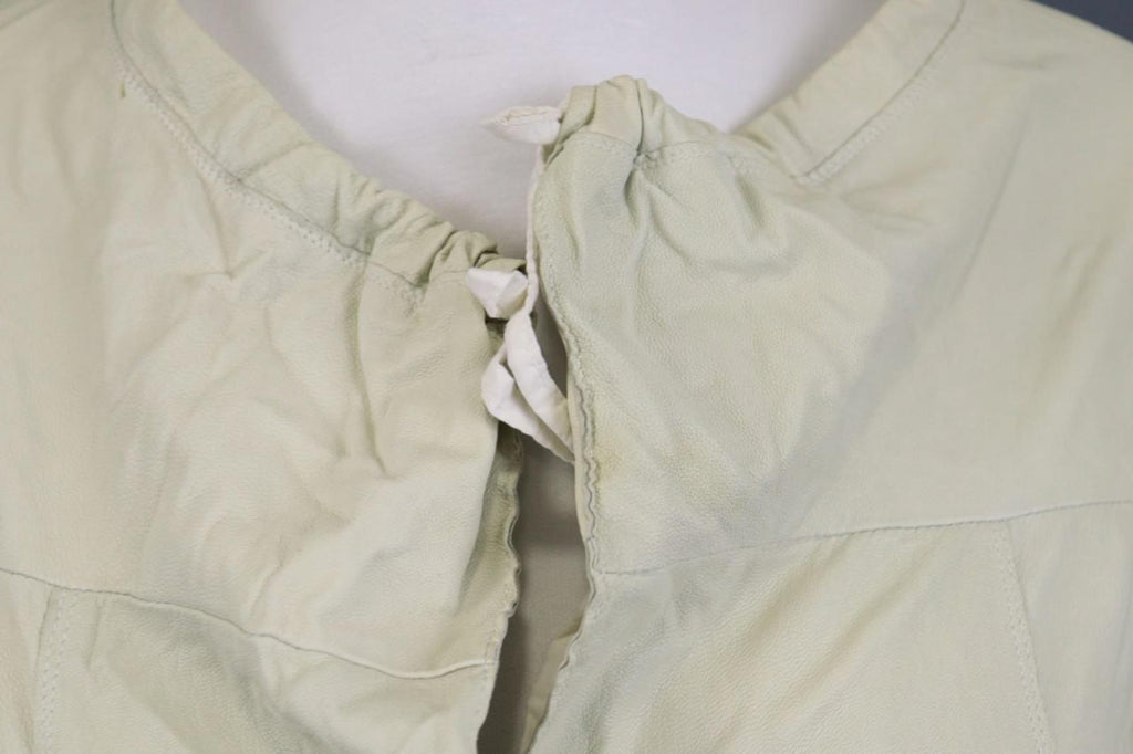 TRANSIT PAR-SUCH Beige 100%Cotton Long Sleeve Snap Front Drawstring Jacket Sz 2