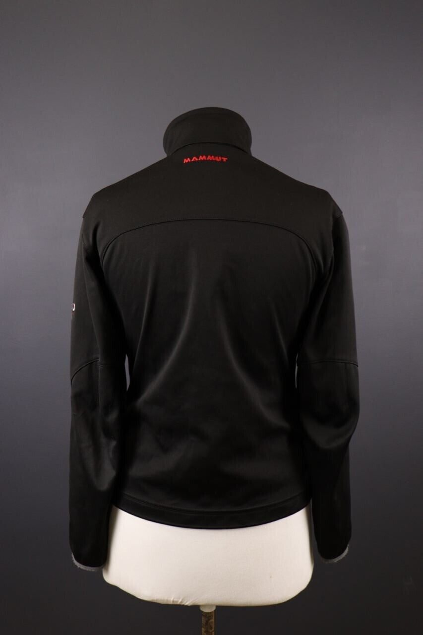 Mammut Black Full Zip Windstopper Soft Shell Jacket – Size M