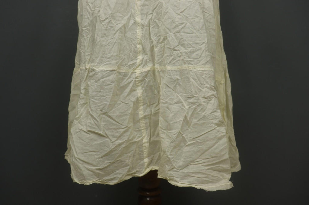 EWA I WALLA Yellow Cotton Spaghetti Strap Lace Hem Partywear Maxi Dress – Size S – Used