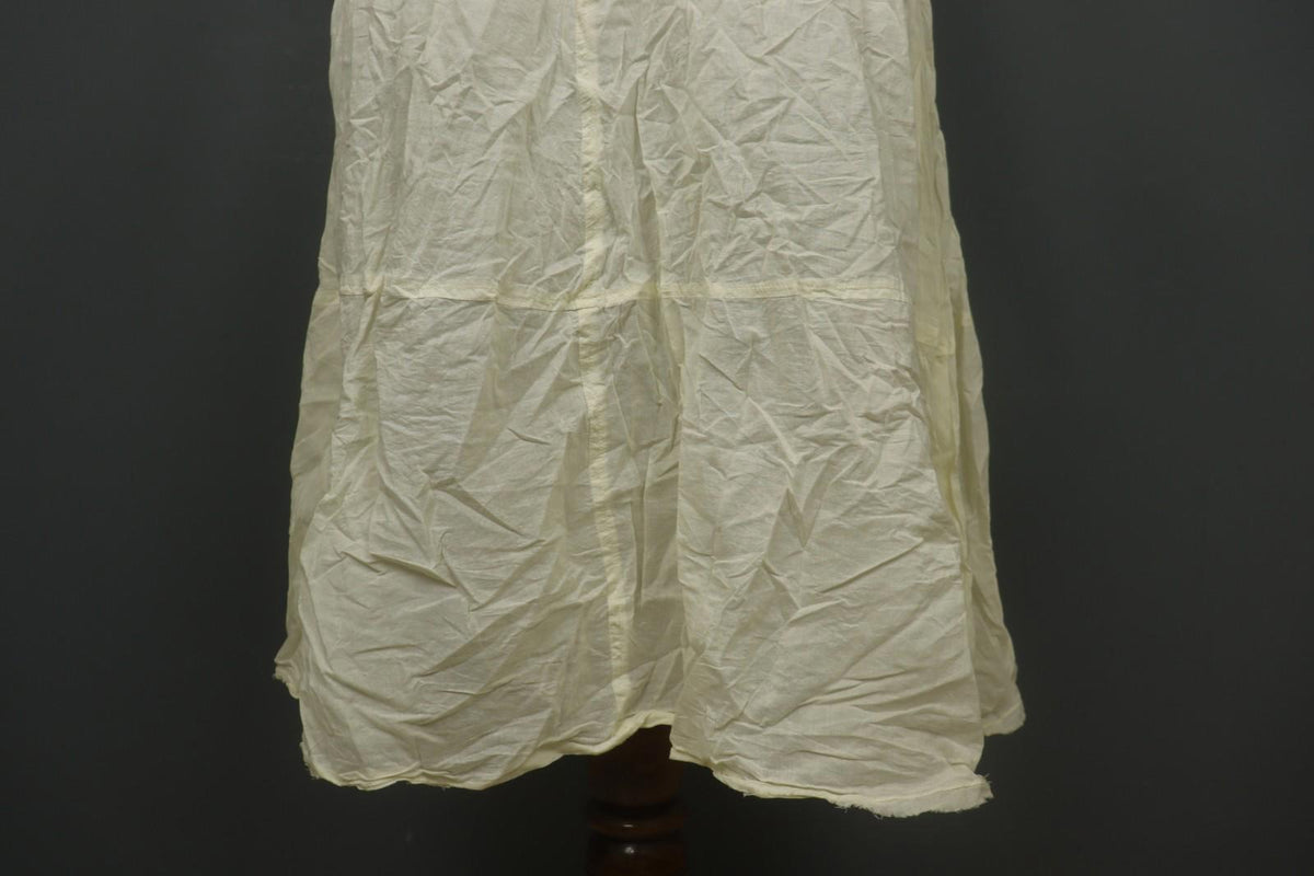 EWA I WALLA Yellow Cotton Spaghetti Strap Lace Hem Partywear Maxi Dress – Size S – Used