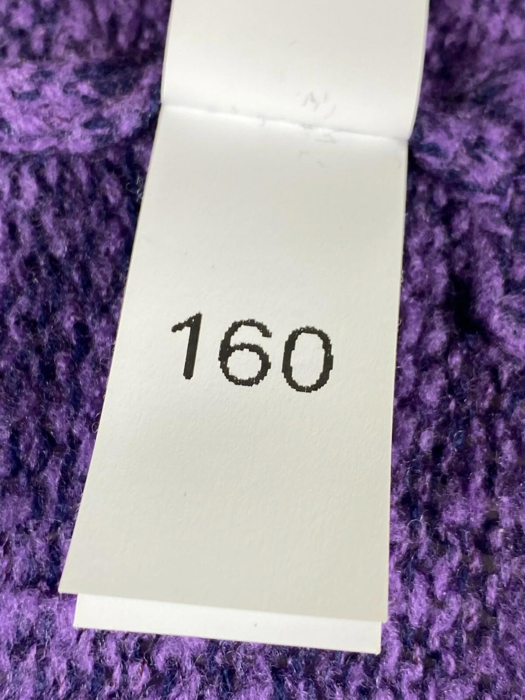 GRIZAS Purple Wool Button Down 3/4 Sleeve Cardigan Sweater – Size M
