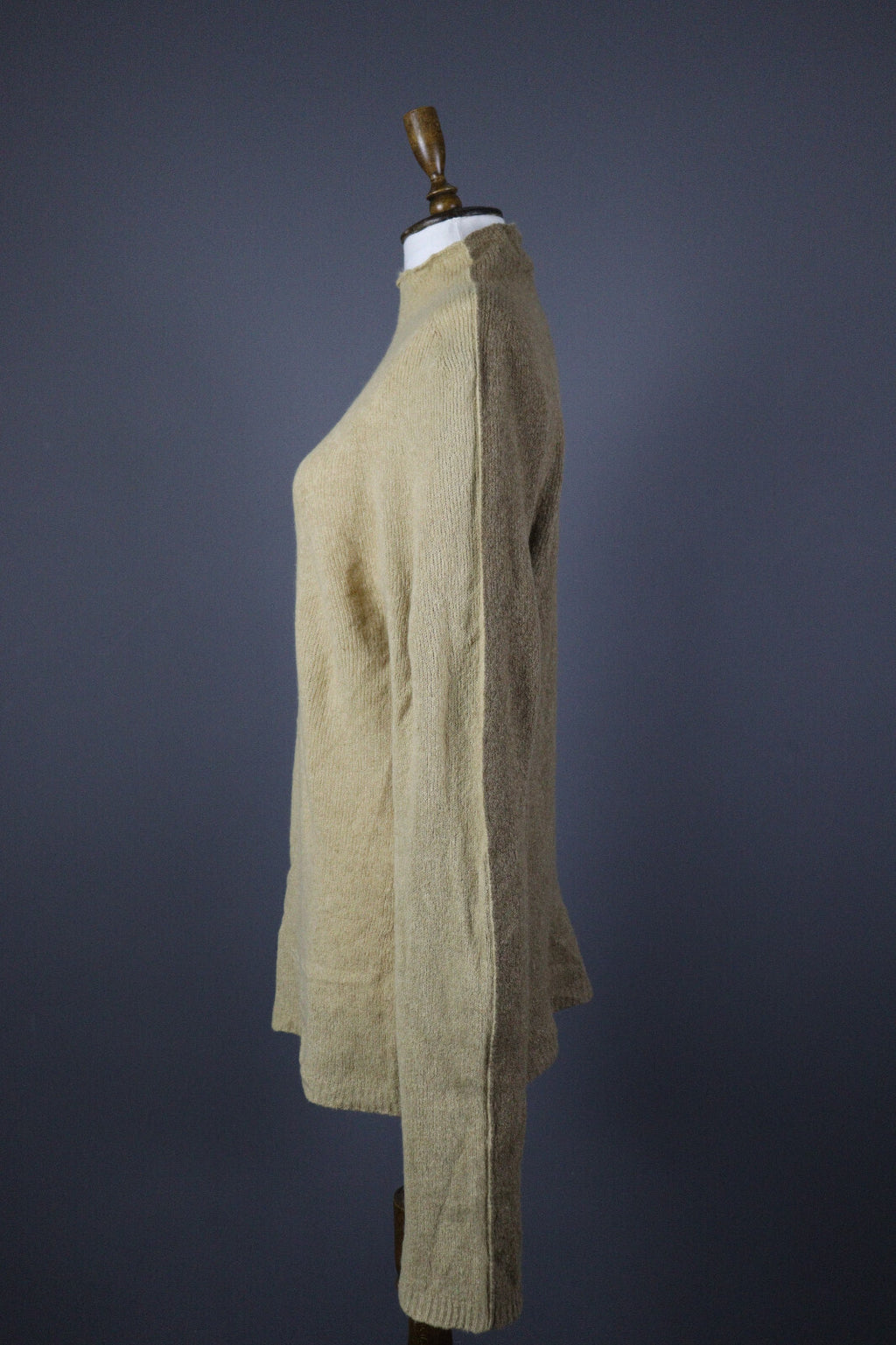 Marc Cain Brown Angora Wool Long Sleeve Oversized Knit Sweater – Size 2