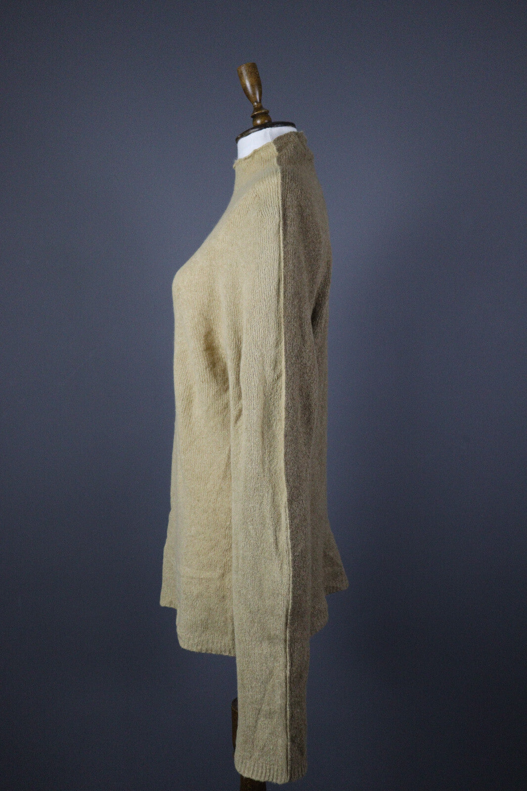 Marc Cain Brown Angora Wool Long Sleeve Oversized Knit Sweater – Size 2