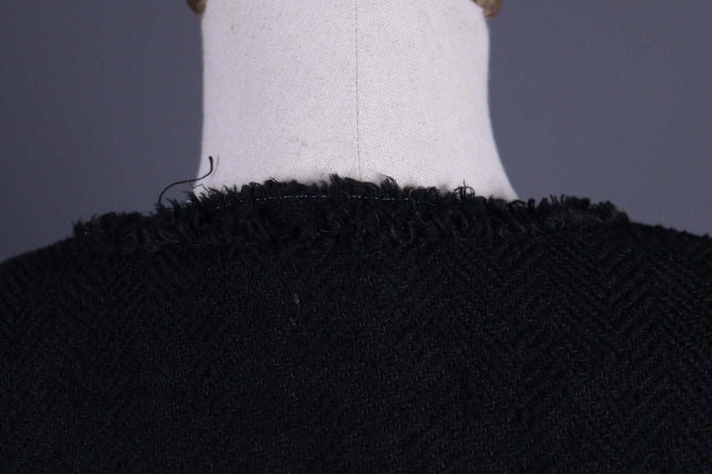 ISABEL MARANT Black Wool Knit Lagenllok Sweater – Size 38 Small