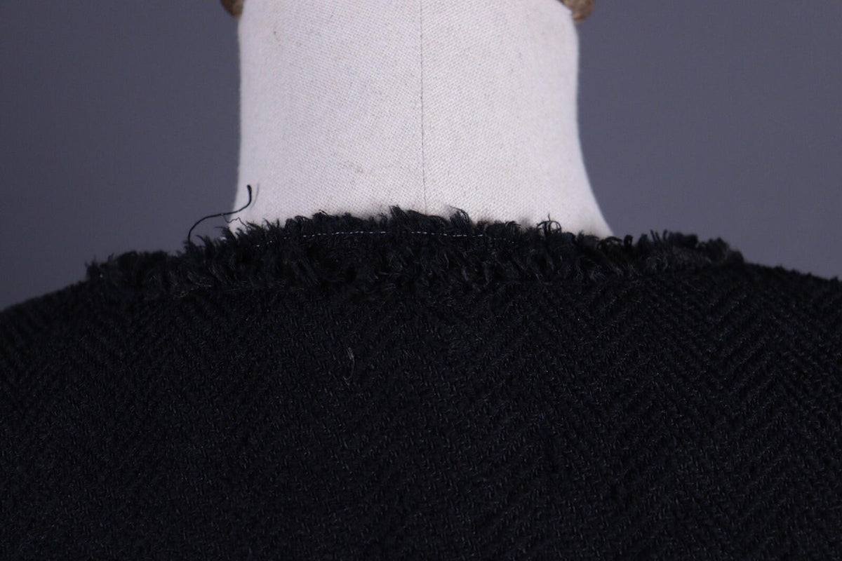 ISABEL MARANT Black Wool Knit Lagenllok Sweater – Size 38 Small
