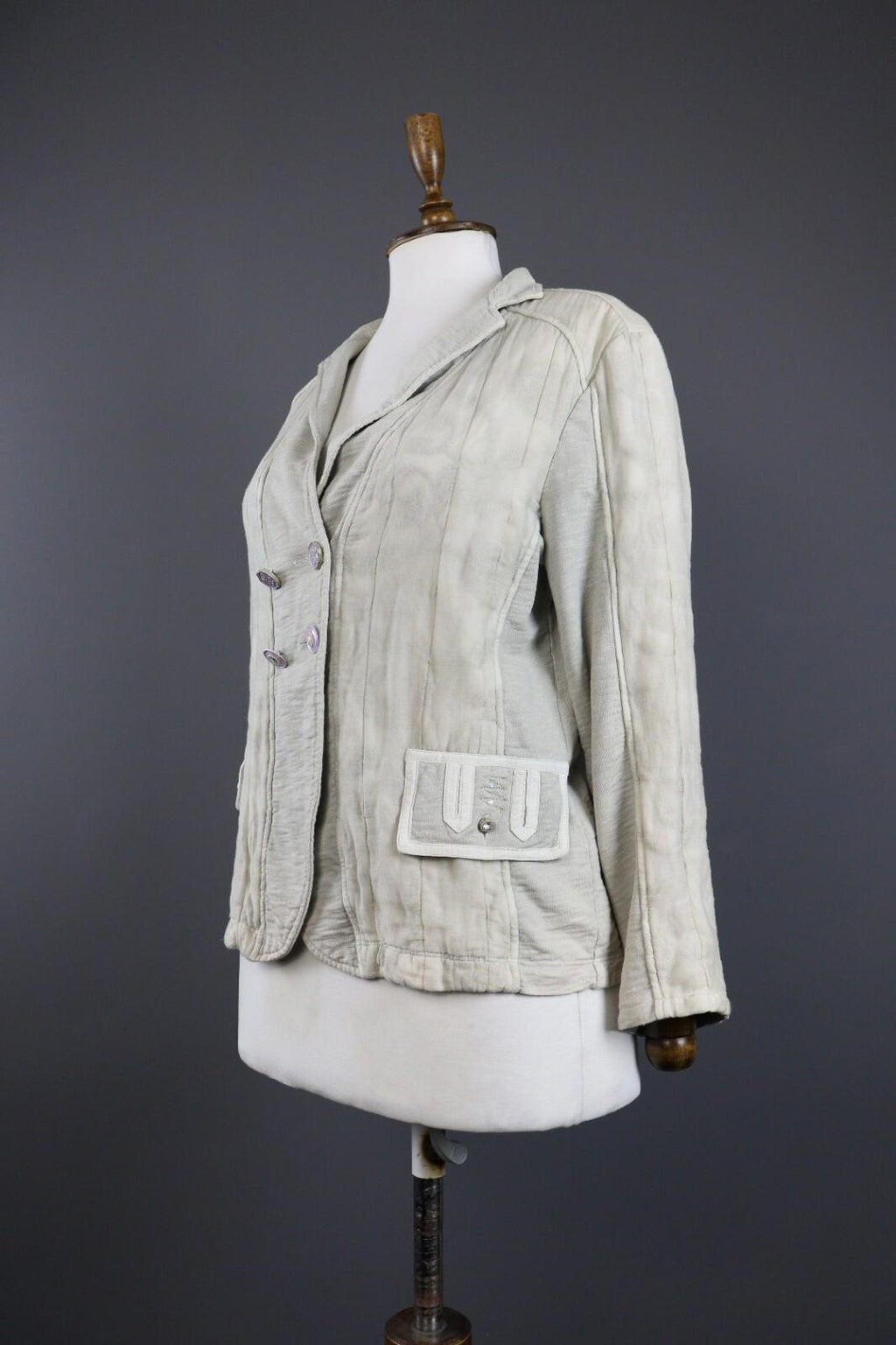 ELISA CAVALETTI Sono Italiano Double Breasted Blazer Jacket – Size L