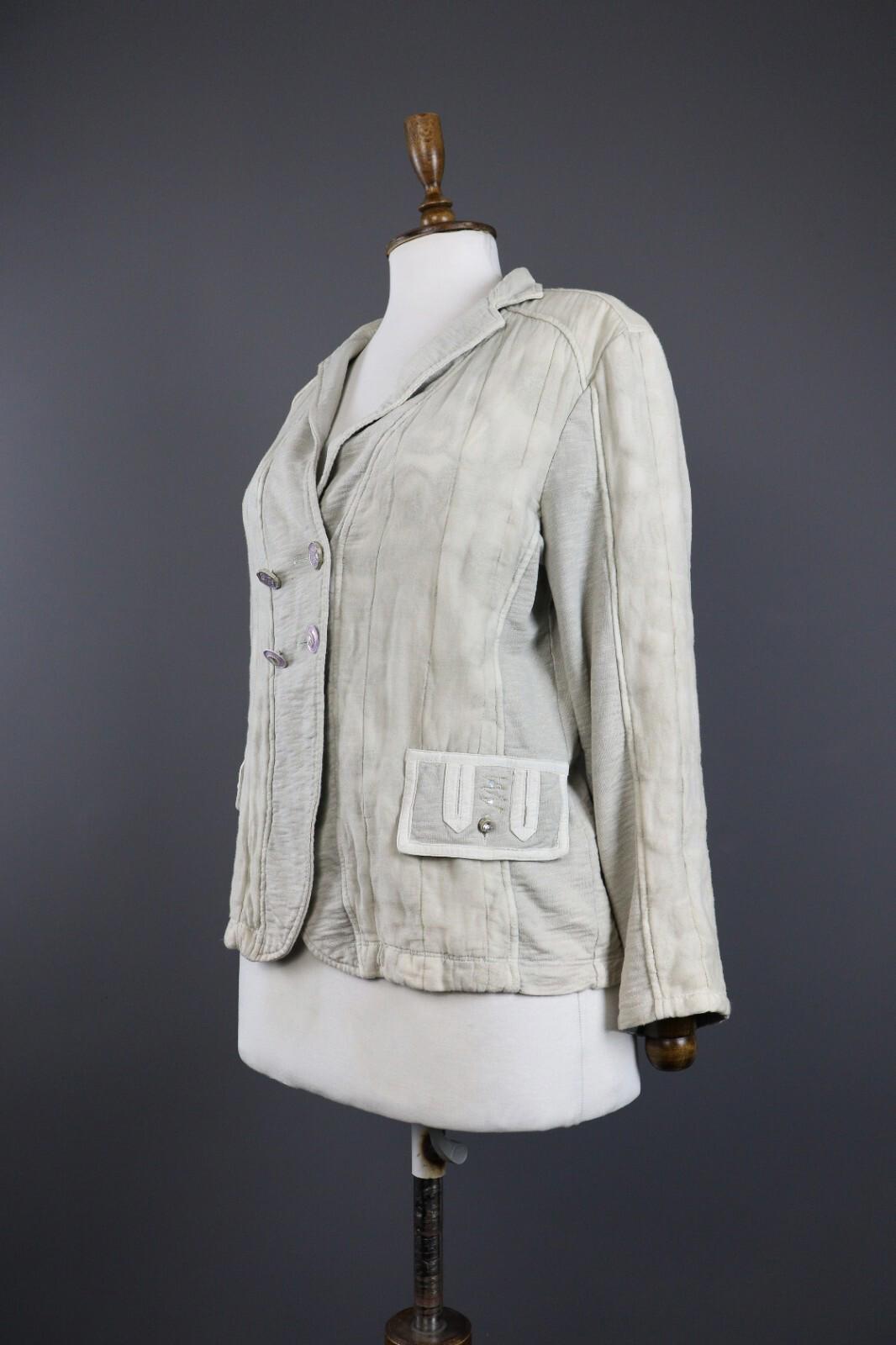 ELISA CAVALETTI Sono Italiano Double Breasted Blazer Jacket – Size L