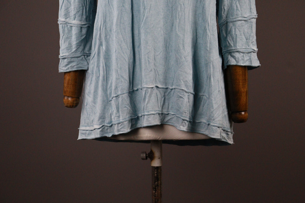 Bottega by Esisa Cavaletti Lagenlook Long Sleeve Blouse Shirt Tunic – Size L